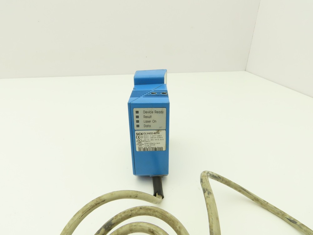 Sick CLV432-6010 Barcode Scanner Reader Fixed Mount 45-210mm 10-30VDC
