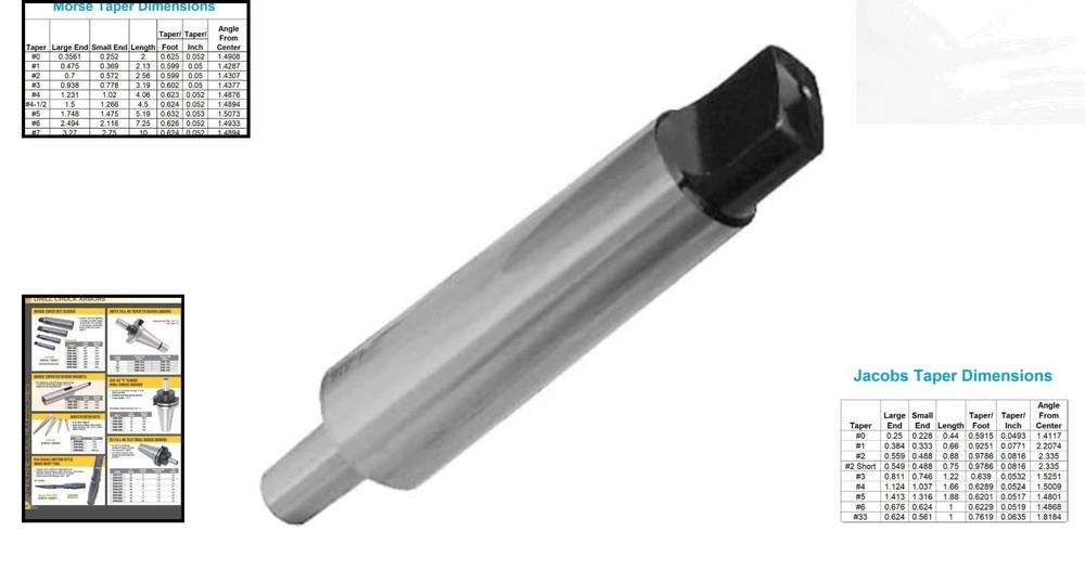 MT2 to JT3 Drill Chuck Arbor for Efficient Machine Tool Conversion