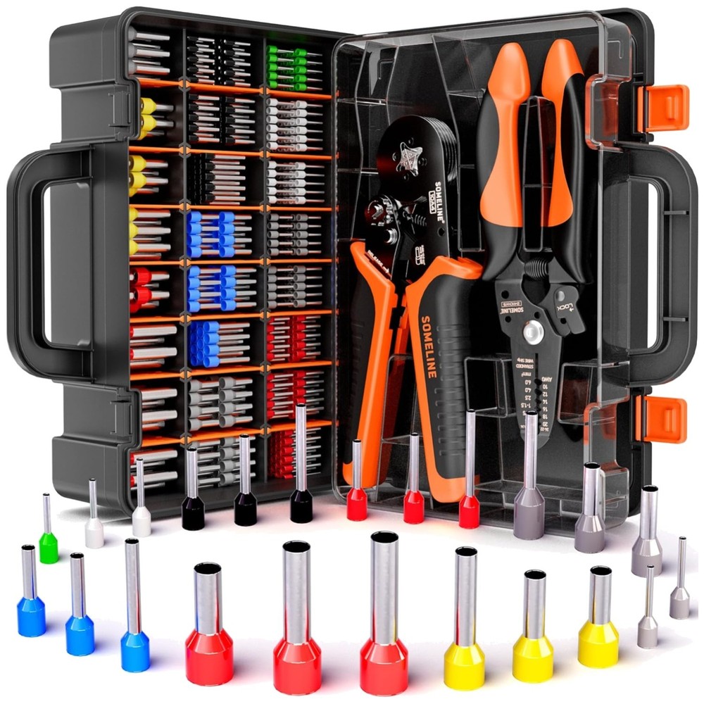 Efficient Quadrilateral Wire Crimping Pliers - 23 Sizes