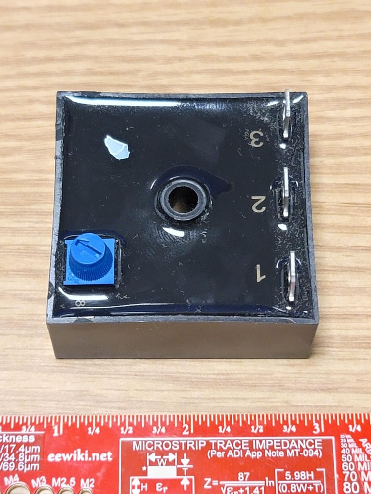 Airotronics TH3AC10480A Solid State Timer Relay, 480s Delay, 120VAC