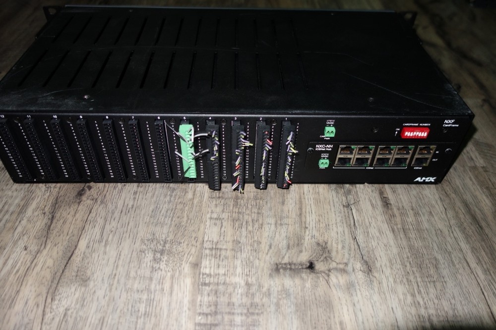 AMX NXF NETLINX Controller with cards