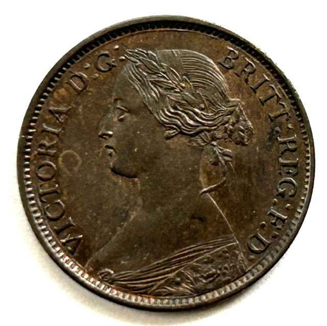 NOVA SCOTIA HALF CENT 1864 - HIGH GRADE