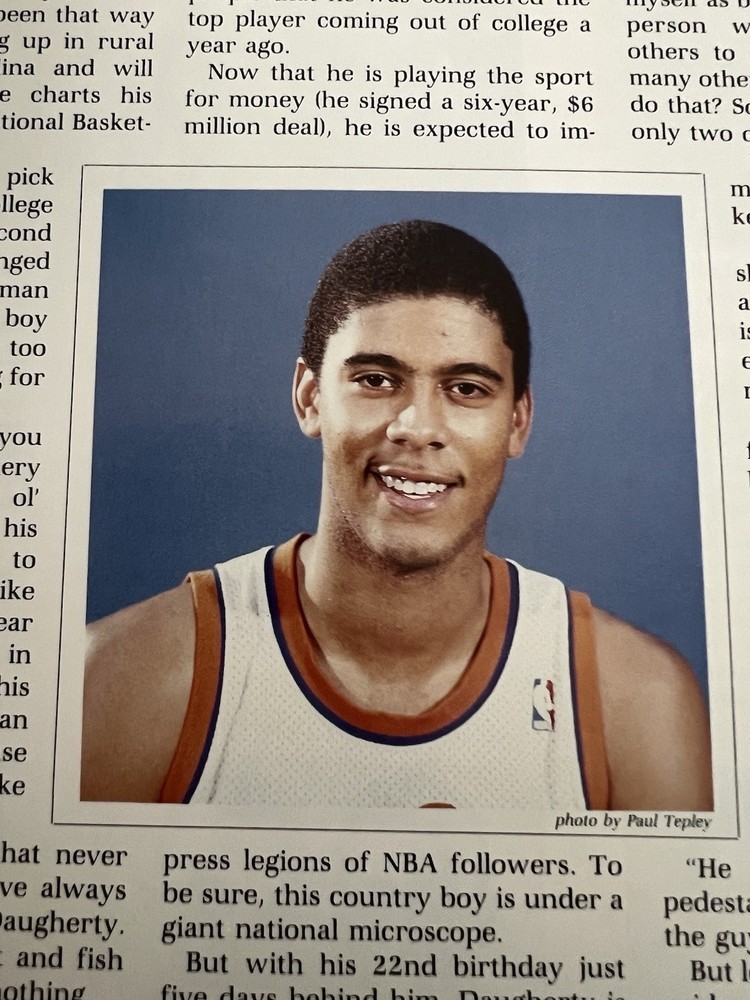 Michael Jordan 1987 NBA Program Two Games Played At Chapel Hill Mint