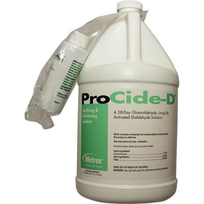 Metrex ProCide D 2.5% Glutaraldehyde Sterilant Solution - 1 Gallon Bottle