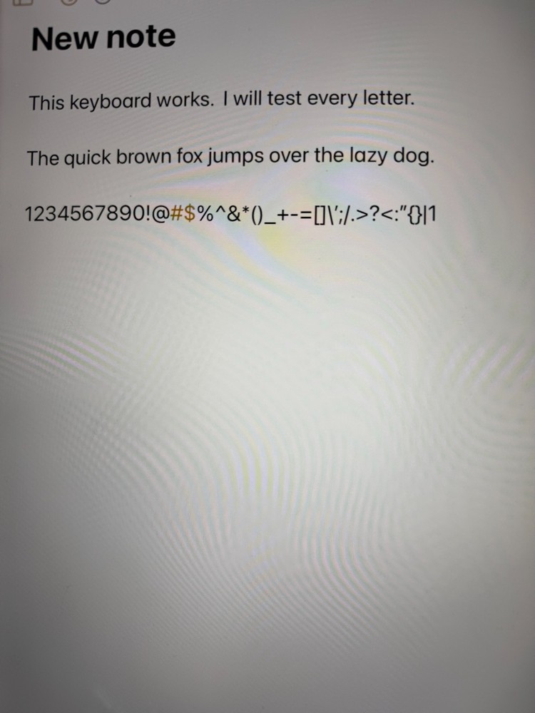 Original Apple A1314 Wireless Keyboard, silver, tested