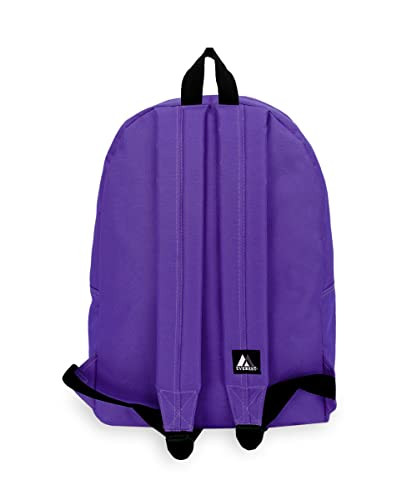 Basic Backpack, One Size Dark Purple