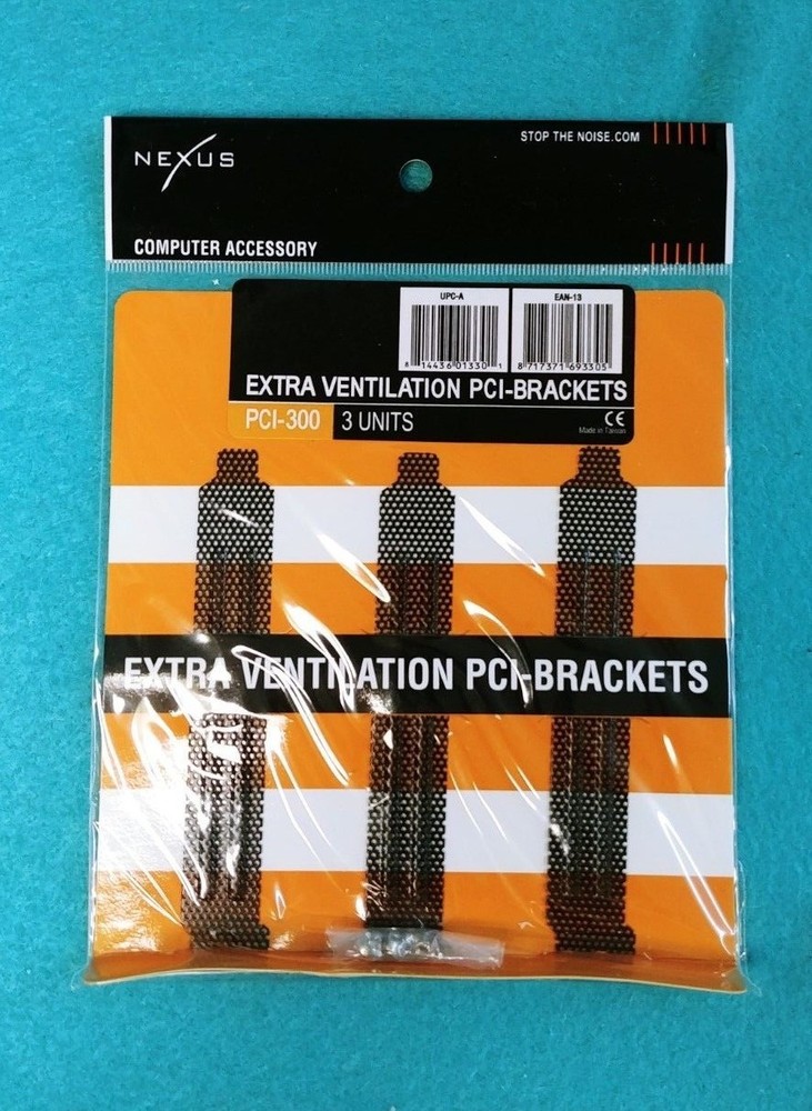 Nexus Extra Ventilation PCI-Brackets