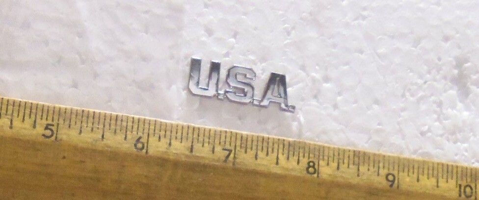 US Army - U.S.A. Script Pin