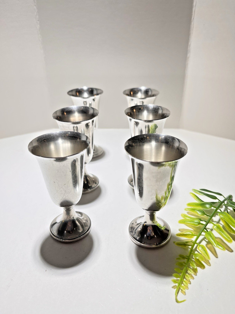 ONE Web Sterling Silver Cordial 3" High No Monogram 30 Grams