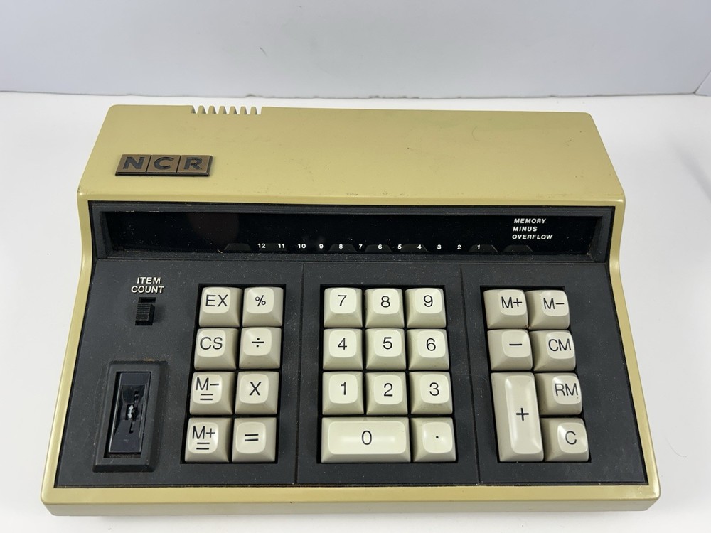 NCR Model 18-24 Calculator - Rare Working