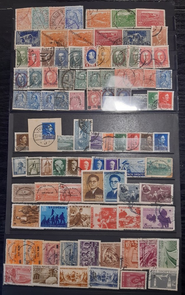 ALBANIA - LOT USED