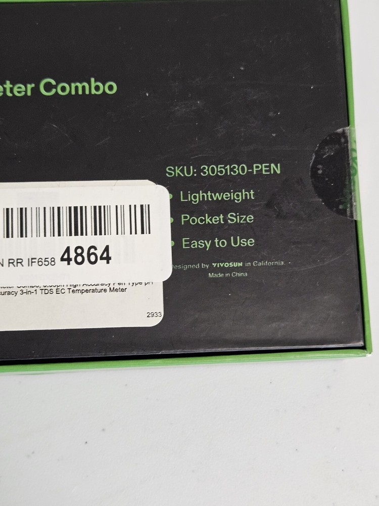 VIVOSUN pH and TDS Meter Combo