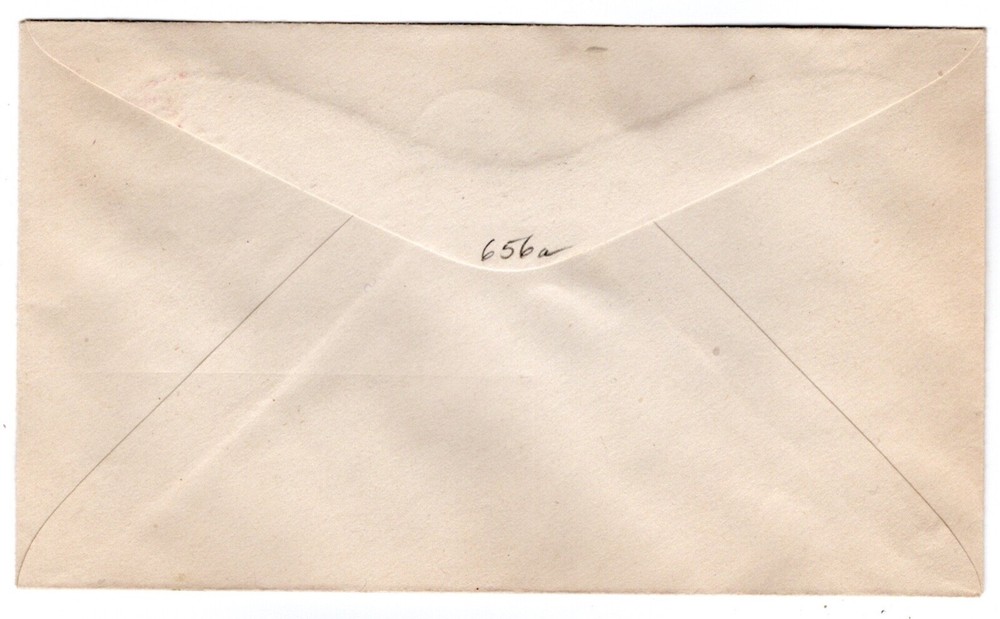 #656 Coil Edison Electric Light 1929 FDC - C.E. Nickles