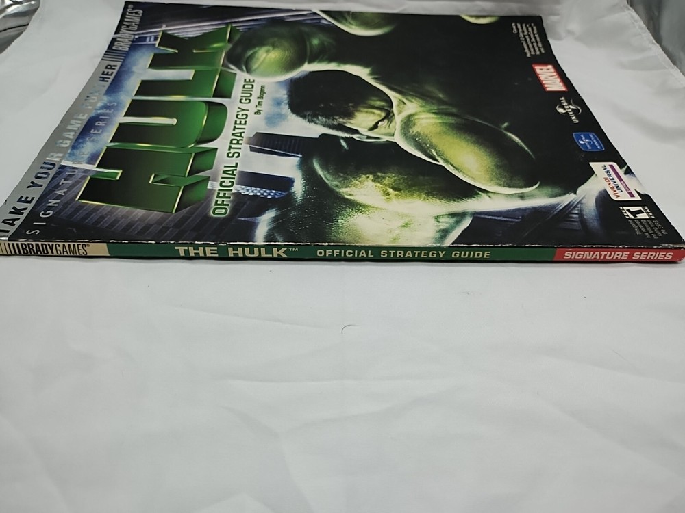 *No Insert* Hulk Official Strategy Guide Book