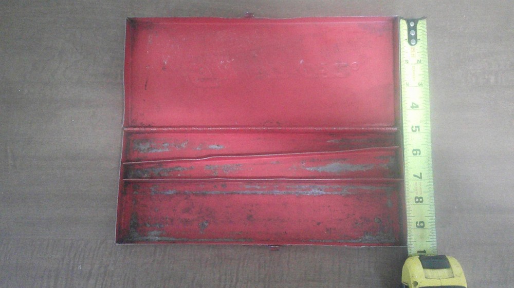 Snap On Tools USA KRA-???- Red Metal Tool Case Box