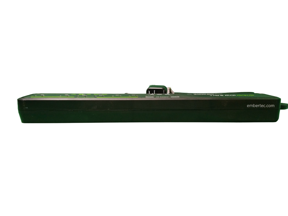 Power Strip Outlet Surge Protector Embertec Emberstrip® 8AV+ w/ Classic Sensor
