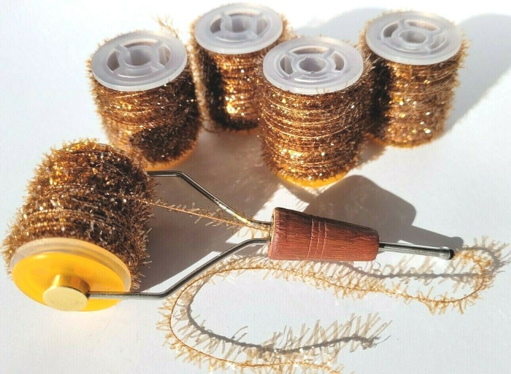 MICRO TINSEL CHENILLE - Premium Fly Tying Material - Small Chenille - 18ft. New