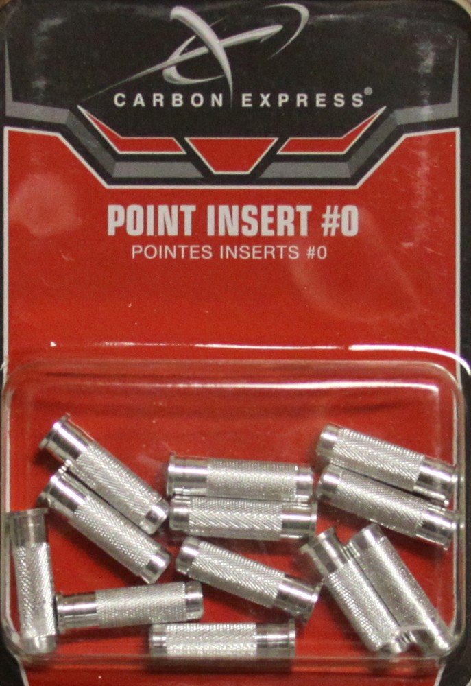 Carbon Express Point Insert #0 12 Pack 50196 Arrow