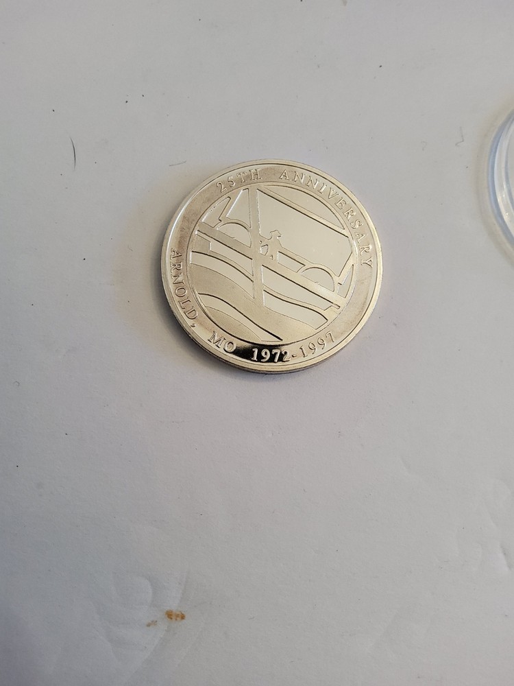 25th Anniversary Fine .999 Silver Coin