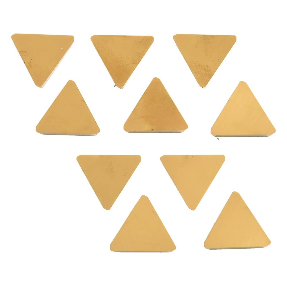 Milling Tools Pack of Ten with High Strength Carbide Insert Construction