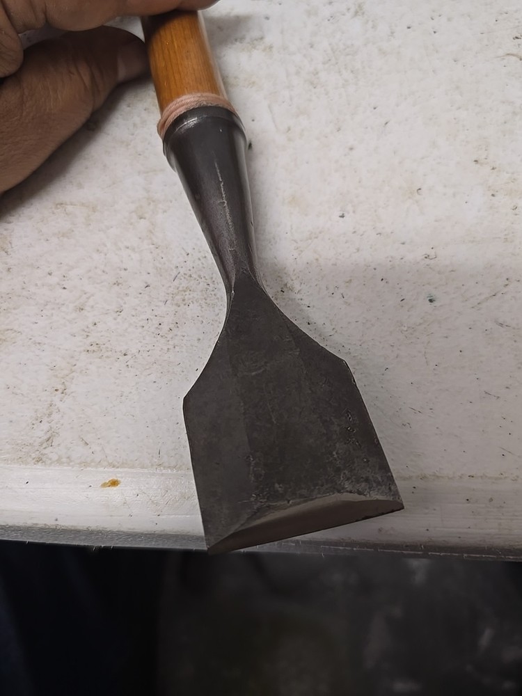 Erik Anton Berg 1 3/4" Chisel Shark Logo