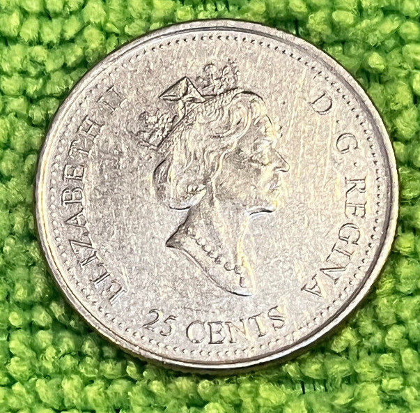 2000 Canada 25 Cents