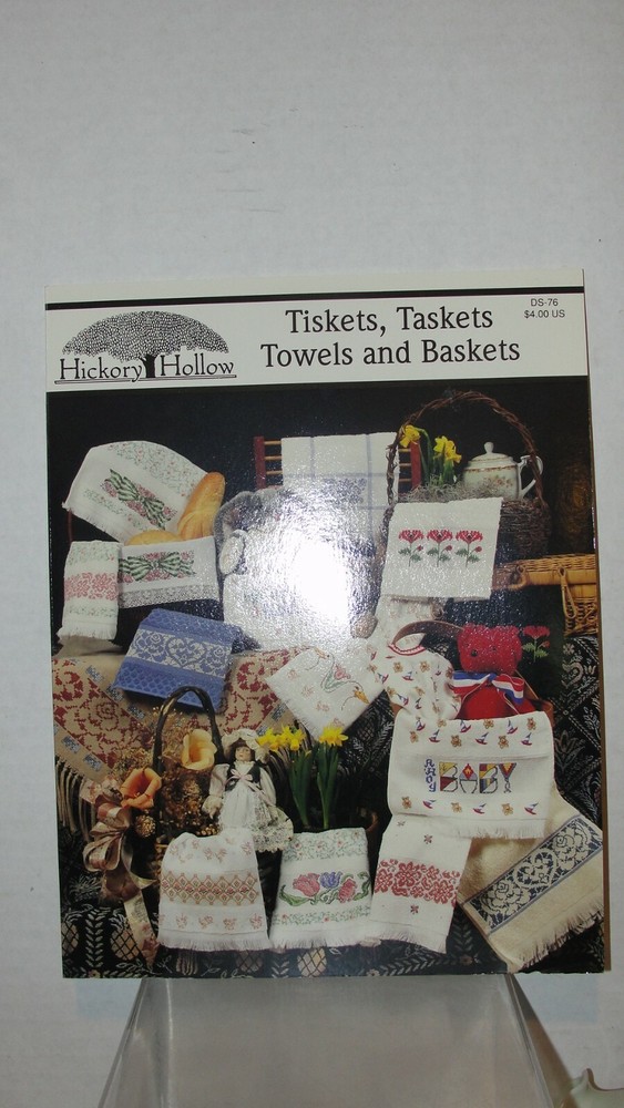 HICKORY HOLLOW TISKET, TASKETS TOWELS & BASKETS PATTERN FLYER / BOOK