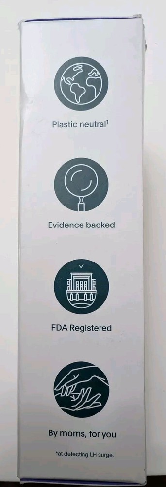 NEW Natalist Ovulation Test Kit 30 Test Strips Cup & Cycle Tracker New & Sealed