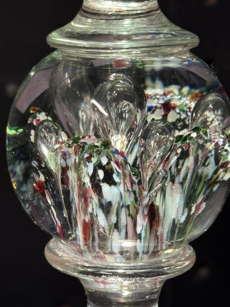 Blown Glass Candlestick
