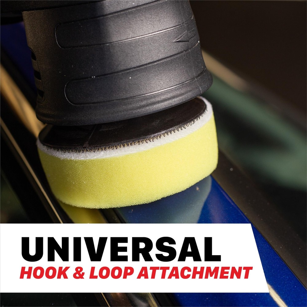 Maxshine 3” Hook & Loop Dual Action Backing Plate – Universal Fit for Black