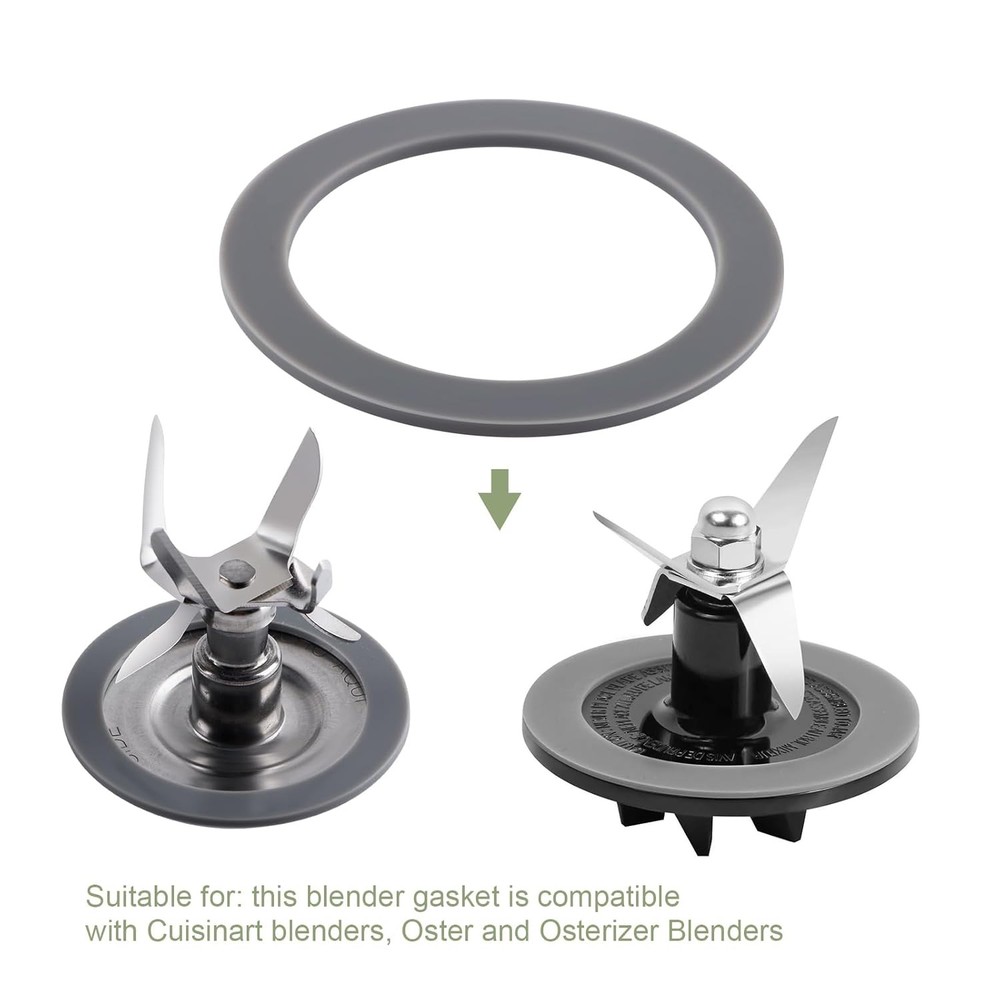 6-Pack Rubber Gaskets Sealing O-Ring Compatible with Oster Blender Replacement P