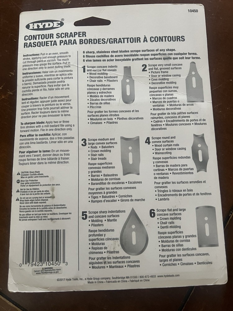 Hyde Countour Scrapper -BRAND NEW-