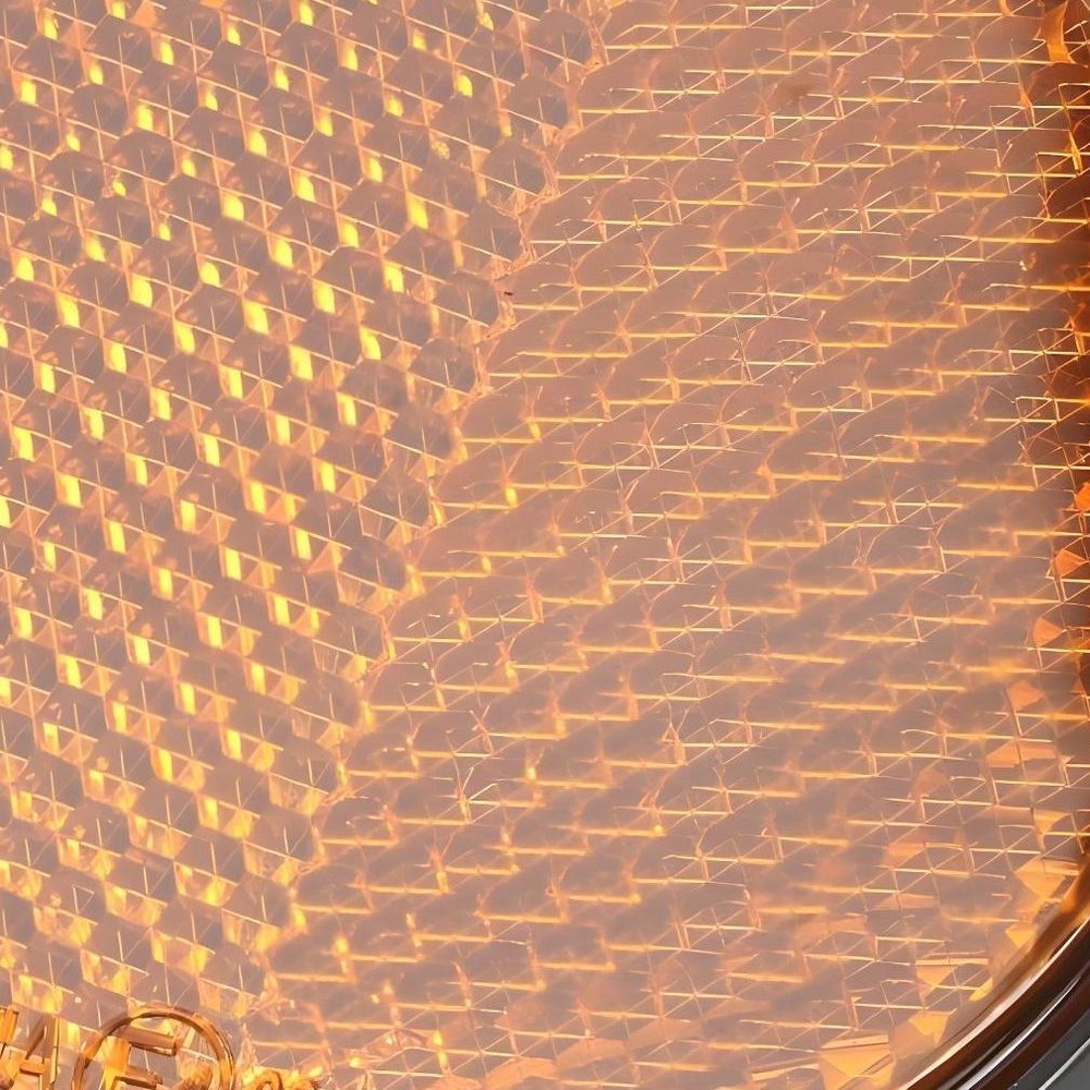 Reflector Round 55mm Orange Screwable
