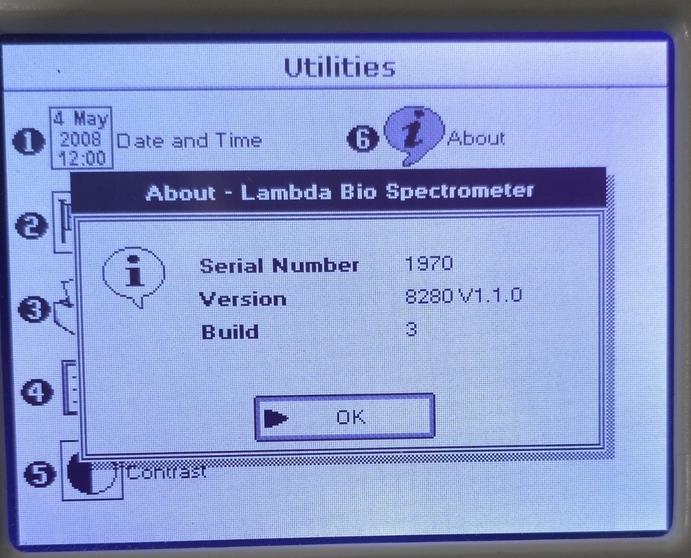 Perkin Elmer Lambda Bio UV/Vis Spectrophotometer