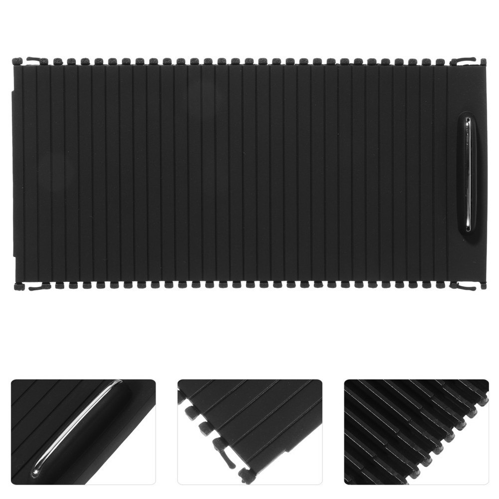 Universal Car Cup Holder Insert Center Console Roller Blind Drinks