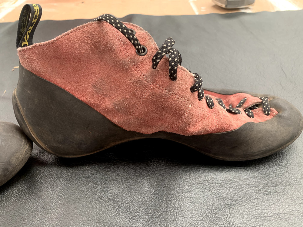 Climbing Helment and Shoes