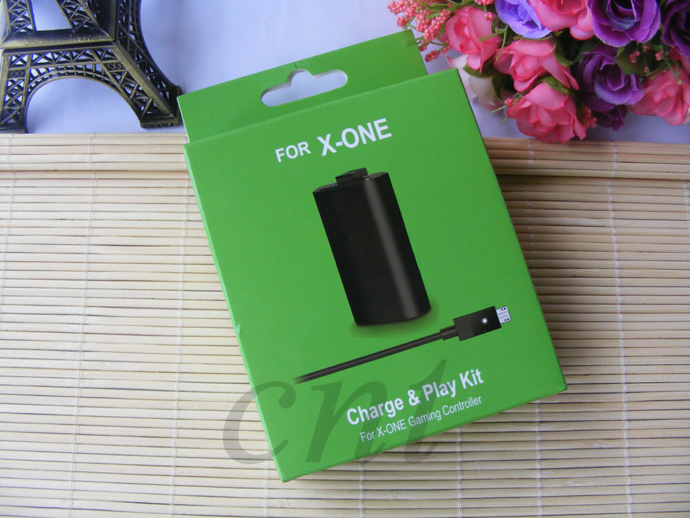 Rechargeable Battery Pack for Xbox One / S Wireless Controller + USB Cable