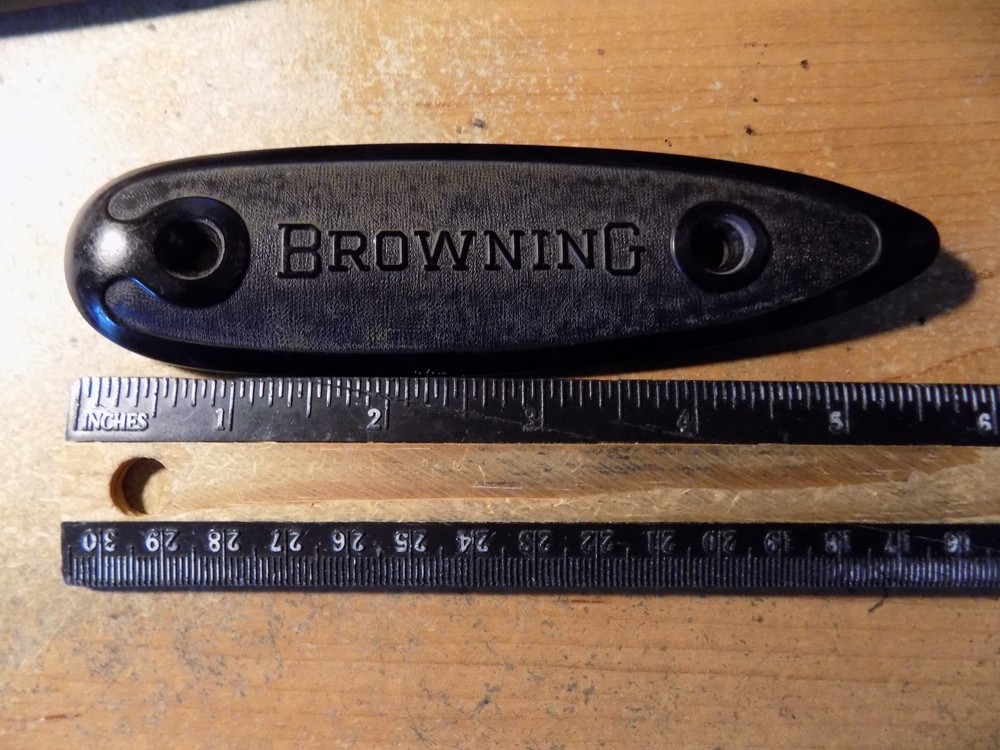 nice Browning butt plate used