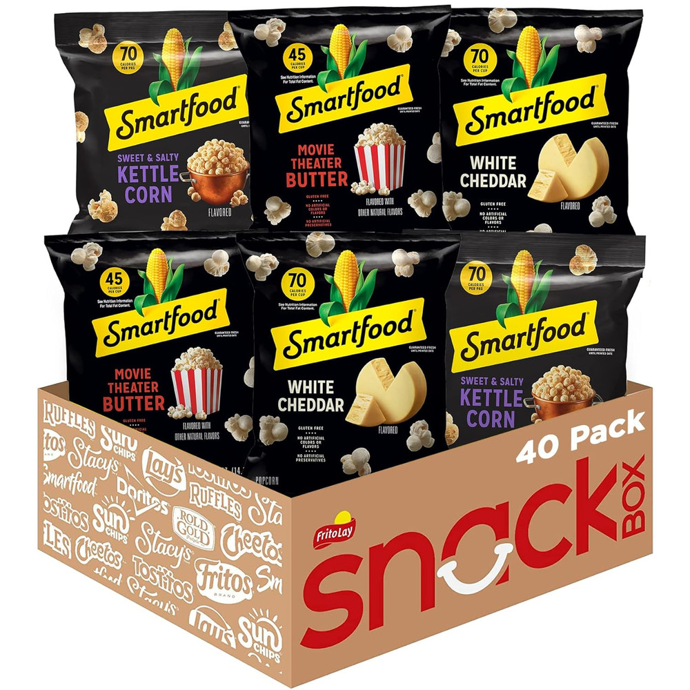 New Popcorn Variety Pack 0.5oz 40 Pack Fast Shipping
