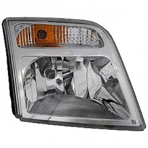 Pair Right Left headlights & bulbs for 2010 2011 2012 2013 Ford Transit Connect