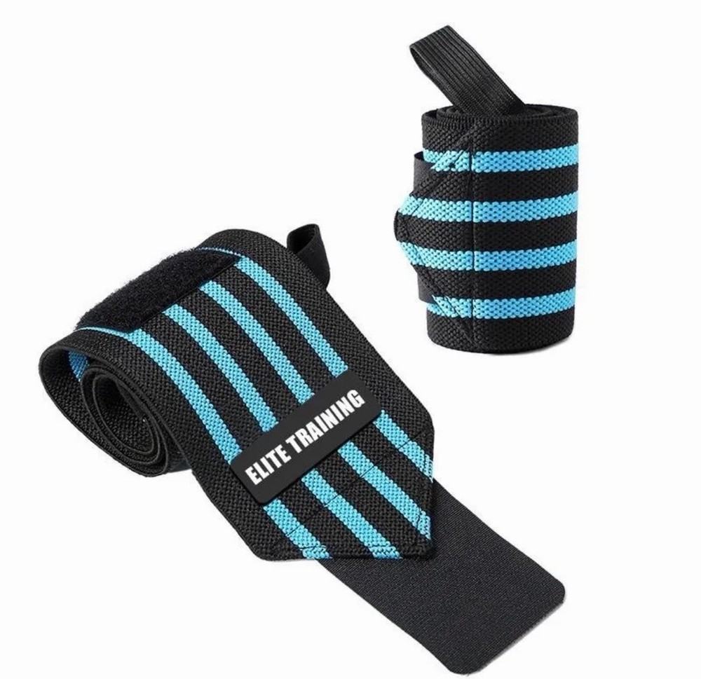 Elite Training Wrist Wraps Fixed Thumb Loop Multi Color Gym Support Unisex