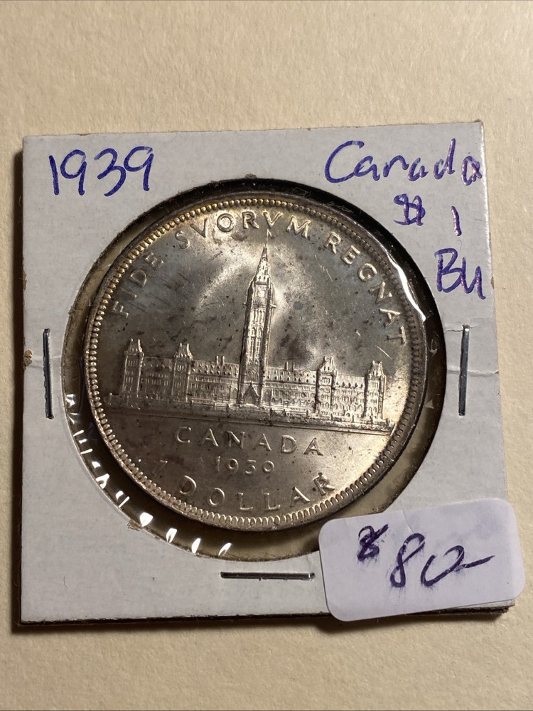 1939 Canada $1 BU