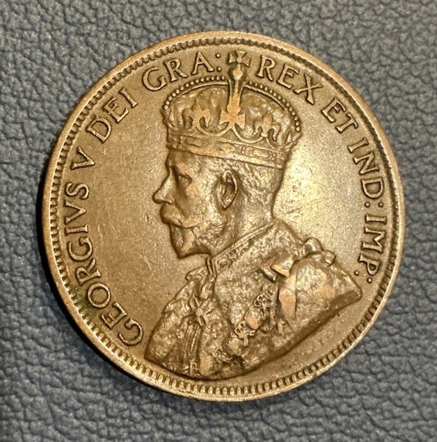 1919 Canada Large One Cent