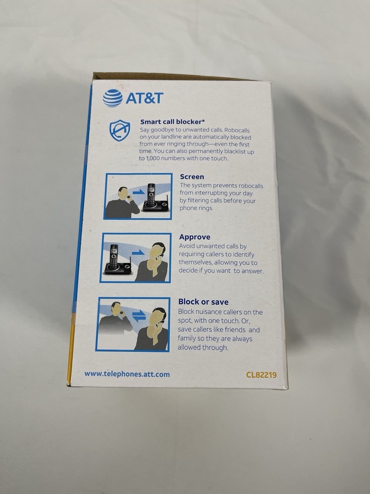 AT&T 2 Handset Answering System with Smart Call Blocker