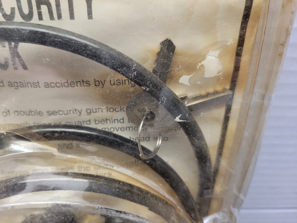 Timney Triggers Double Security Cable Gun Lock Trigger Lock Unopened
