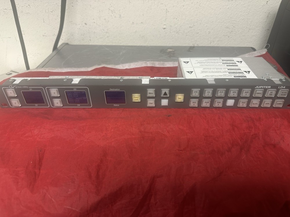 Grass Valley Jupiter LD4 Control Panel JUP-CP-LD4-AC