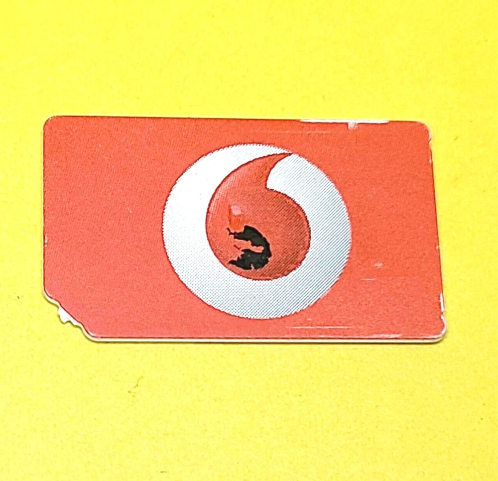USED VODAFONE REGULAR SIM CARD RESTORING TEST CELL PHONE BYPASS UNLOCK UNLOCKING