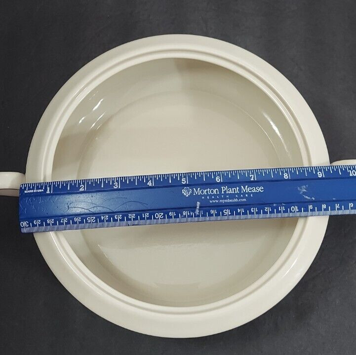 Lenox Courtyard Platinum Round Covered Vegetable