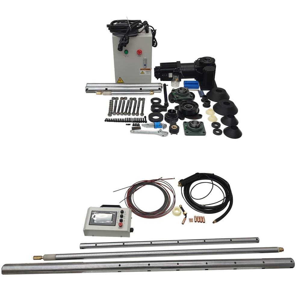 Hole Line Boring &Overlay Welding Integrated Machine Digital Display Remote Wire