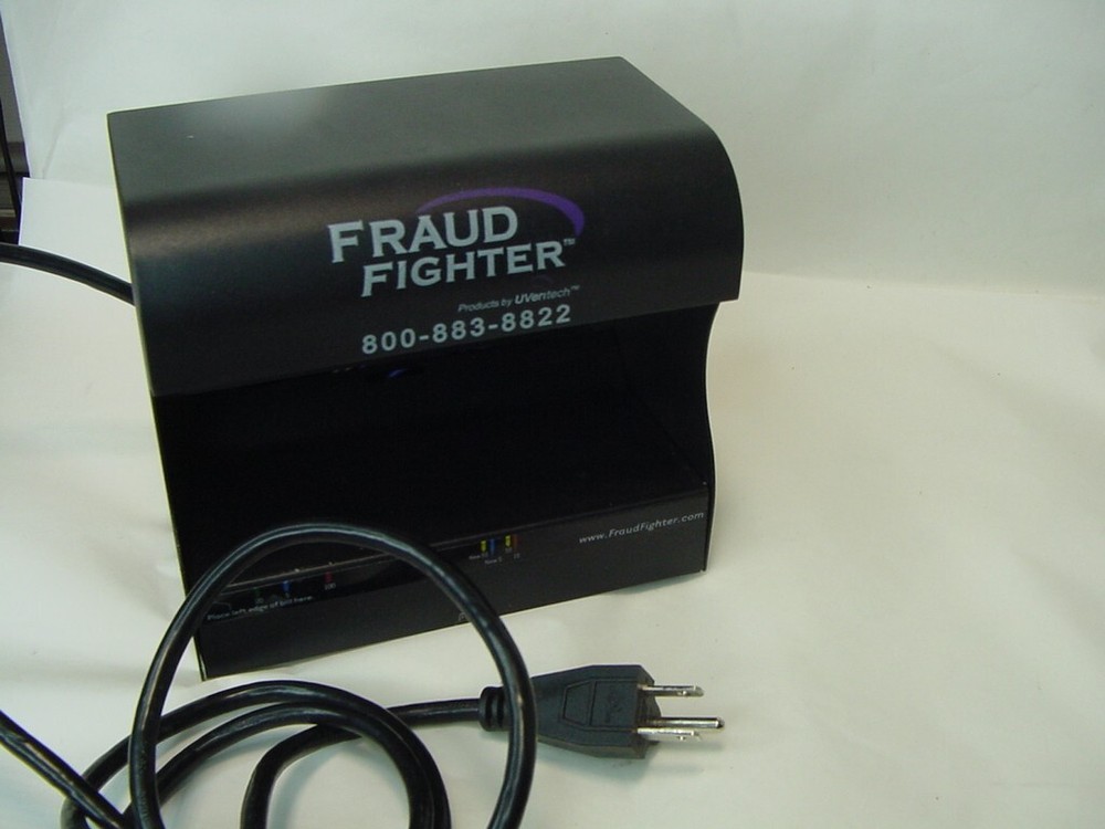 FRAUD FIGHTER COUNTERFEIT DETECTION SCANNER UV-16